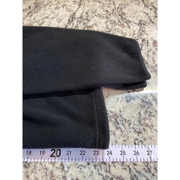 Akwa Sport Black Full Zip Fleece Jacket S Streetwear Normcore Y2K Outdoor Vibes - Picture 7 of 7